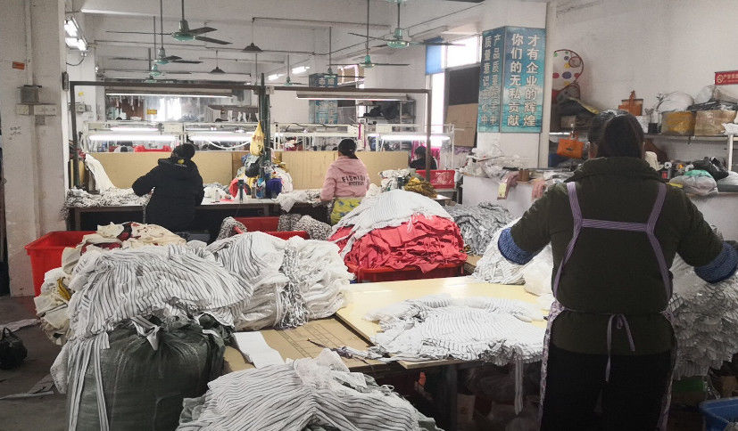 Guangzhou Beianji Clothing Co., Ltd. निर्माता उत्पादन लाइन
